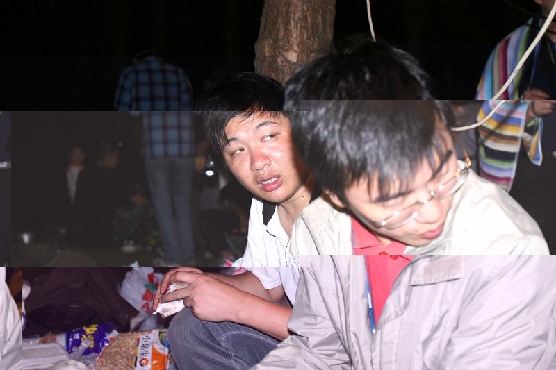 夜上伏龙山