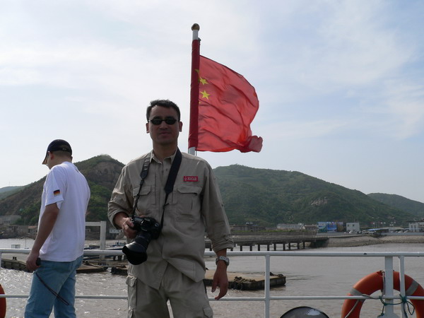 上岛啦，给大家看一下相片。