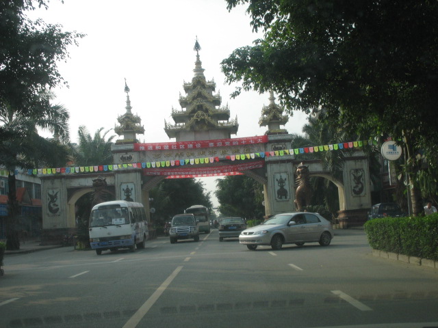 景洪市区掠影