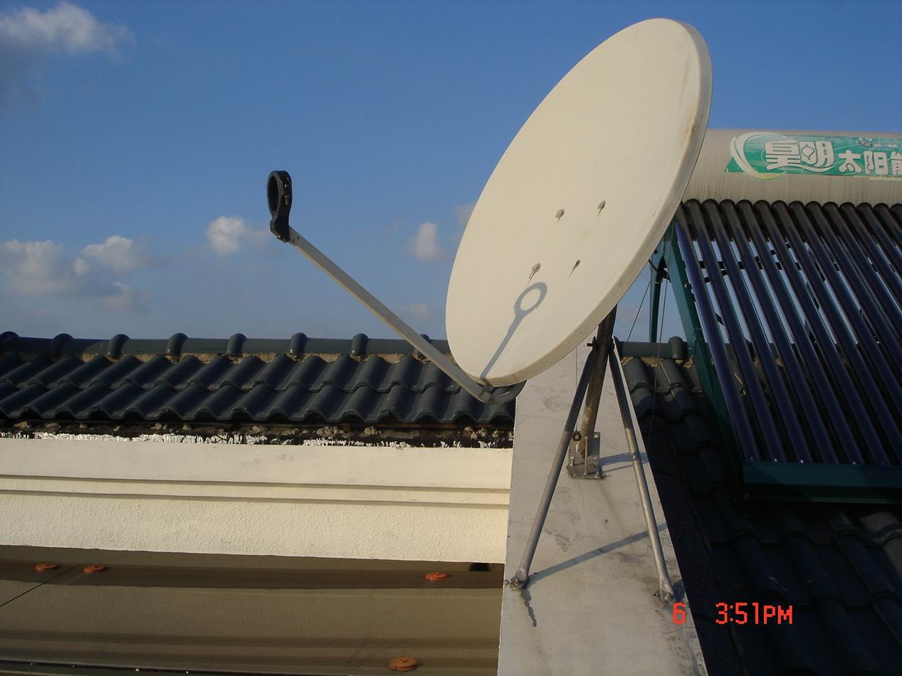 CCK新房的屋顶卫星和平台全景欣赏