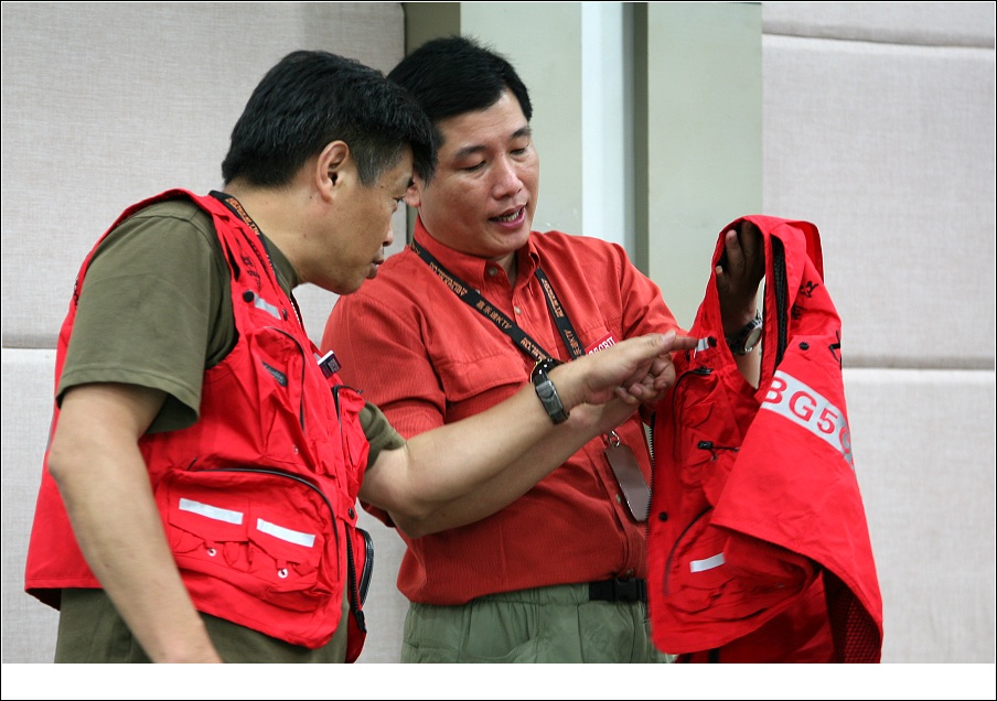 2008-07-05 临安民防应急通信演练 照片
