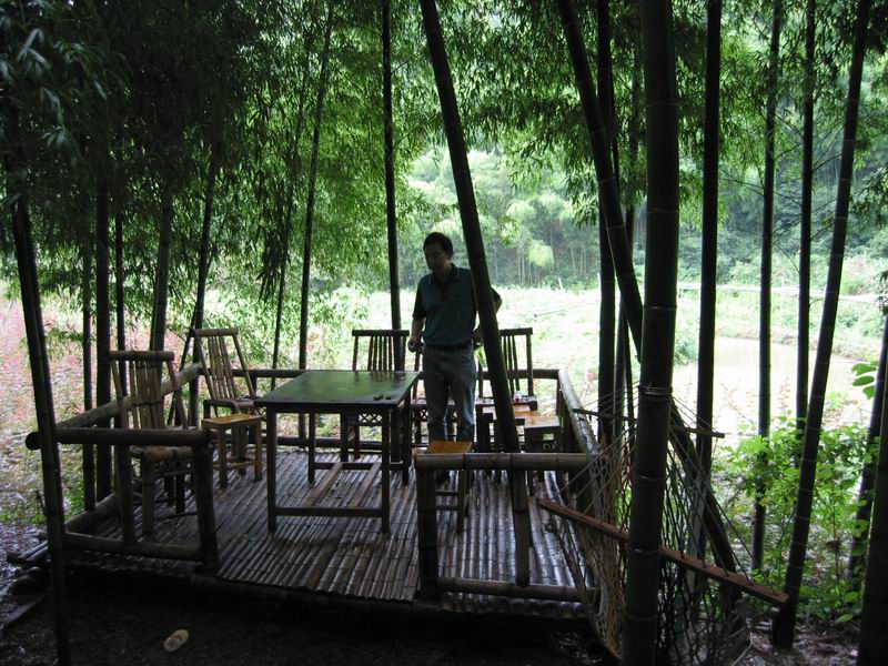 坐中佳士，左右修竹  －－《二十四 诗品》