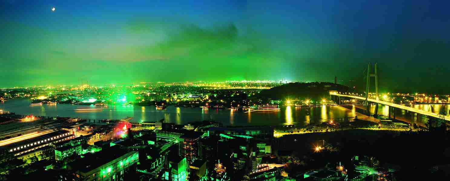 镇海夜景